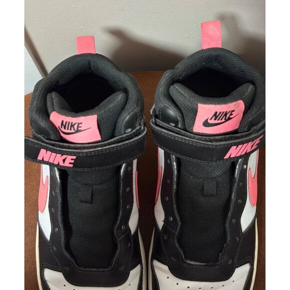 Nike Court Borough Mid 2 (GS) Big Girls Shoes - Size 7Y MISSING LACES !!!! - Picture 4 of 9